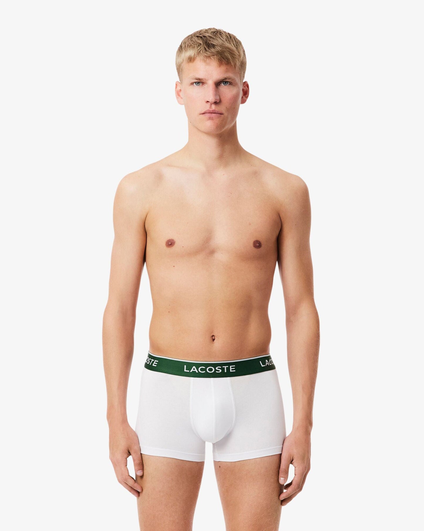 3-Pack of Mens Trunks - White 001